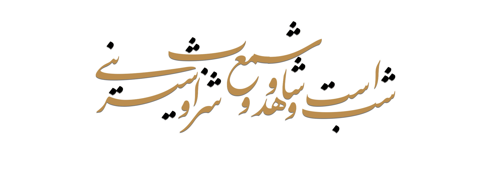 شب است و شاهد