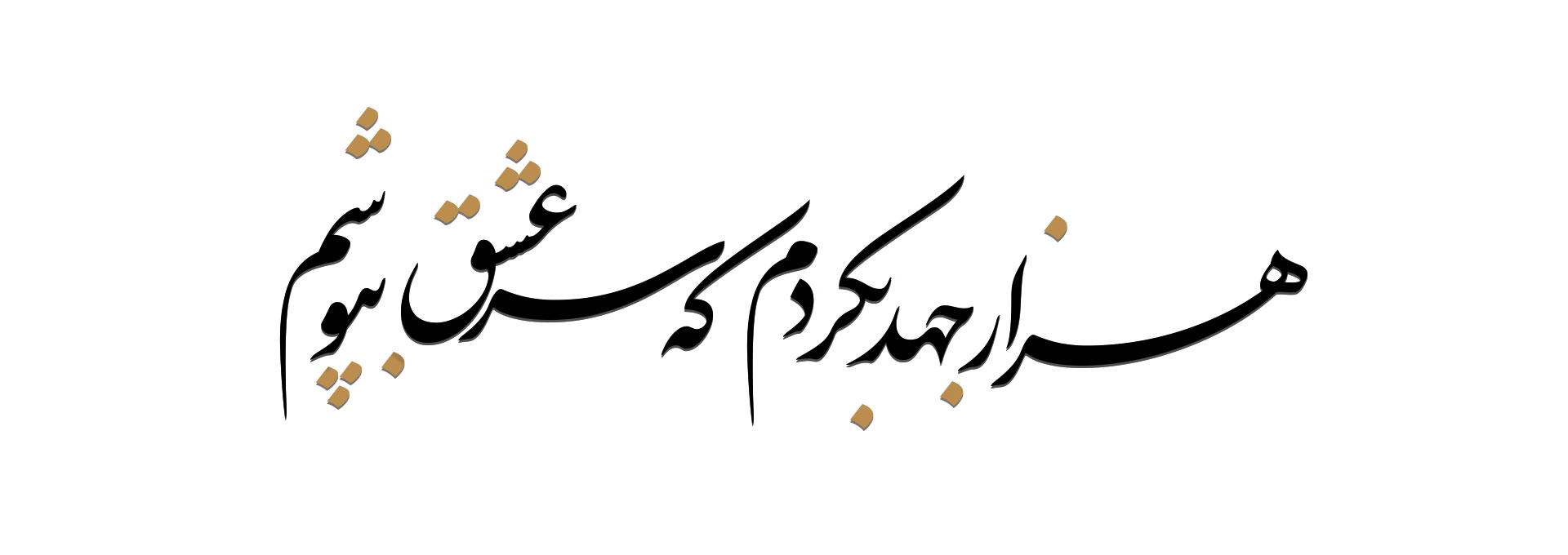 هزار جهد بکردم